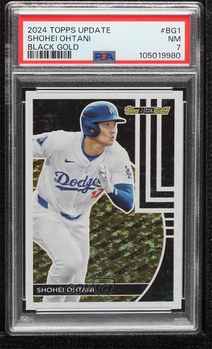 2024 Topps Update Topps Black Gold Shohei Ohtani #BG-1 0b7