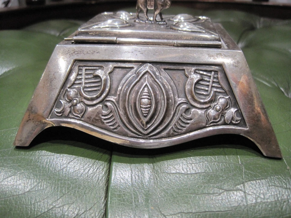 STUNNING EDWARDIAN SILVER BOX BY MAPPIN & WEBB HALLMARKED LONDON 1901 - Image 3 of 4