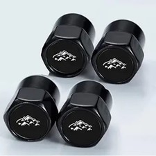 4Pcs Aluminium Alloy Mountain Car Tire Valve Stem Caps, Corrosion -tire-000