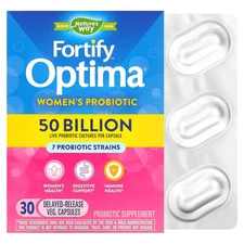 2 X Nature's Way, Fortify Optima, Women's Probiotic, 50 Billion, 30 Delayed Rele