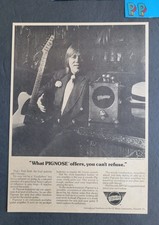 Terry Kath (Chicago) Pignose Amplifiers Album Promo Print Advertisement 1973