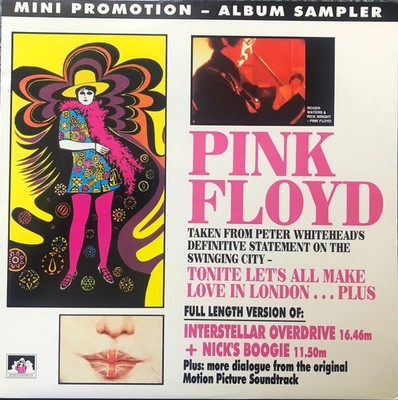 Pink Floyd Tonite Lets All Make Love In London 1991 Uk Vinyl Lp Sea 4 Ex / Ex