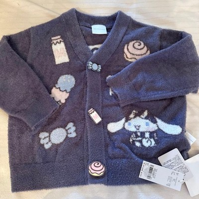 Sanrio Jera Strickjacke mit Piqué-Figur Kinder Größe 110 cm leicht gebraucht