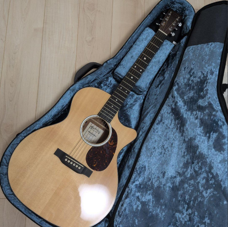Electric Acoustic Guitar Martin & Co. Road Series Made in Mexico with Case