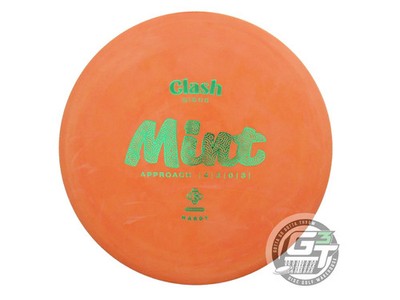 NEW Clash Discs Hardy Mint 174g Orange Green Foil Putter Golf Disc