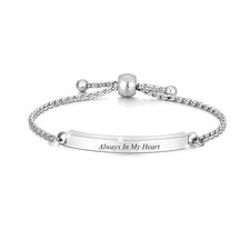 zeqingjw Heart Cremation Bracelet for Ashes Stainless Steel Urn Bangles for A...