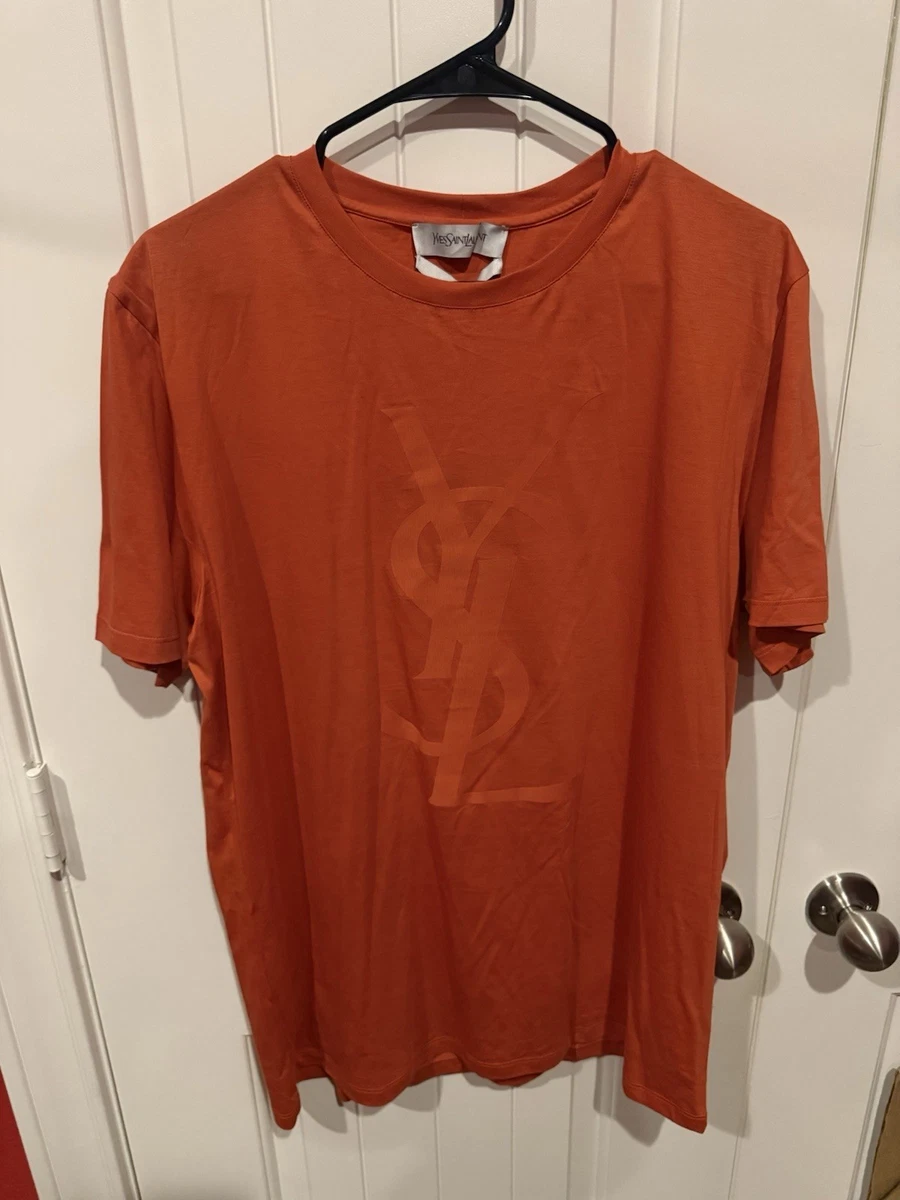 Ysl logo 衬衫，男式t 恤| eBay