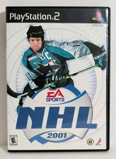 NHL 2001 Sony PlayStation 2, 2000 CIB, Black Label, PS2