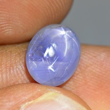 4.46Ct Pretty 6-Rays Star Unheated Burma Star Sapphire Gemstone