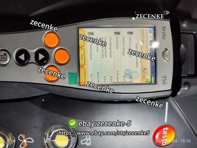 1PCS New Testo 350 (O2 SO2 CO H2S NO NO2) 6 components #N1797P YF