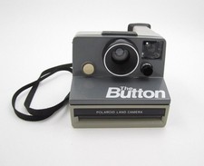 Vintage Polaroid Land Instant Camera The Button Postcard W1 Tested/Working