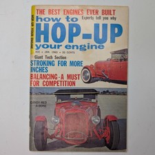 JAN 1965 How To Hop-Up Engine Magazine Hot Rod Ford Custom Cars Roadster Race O6