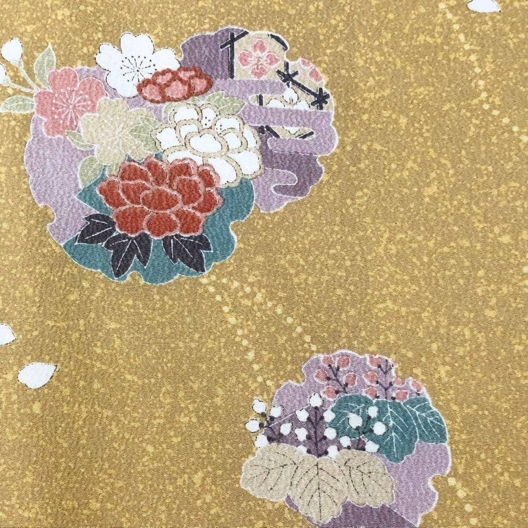 Kimono Small Pattern Washable Snow Ring Flower Ja… - image 5