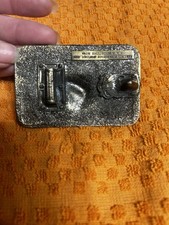 This is a 1988 Bass Anglers Sportsman Society BASS solid brass belt buckle