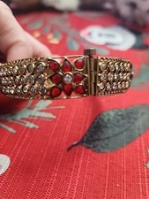 Indian Bollywood Traditional Fashion Kundan openable Bangle Women's  Jewelry 