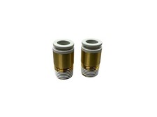 2PCS SMC KQ2S08-02S Hex Socket Head Male Adap...