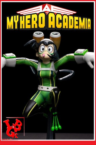 MY HERO ACADEMIA Tsuyu Asui Statue pvc SFC Abystyle Figure figurine # NEUF # - Imagen 4 de 7