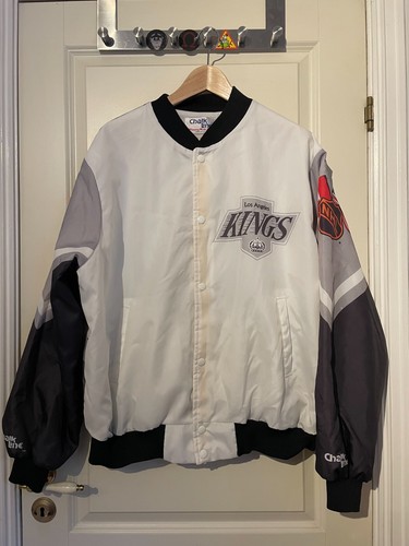 Los Angeles Kings Chalk line fanimation 90s vintage usa hockey LA starter nhl pa - Picture 2 of 12