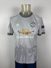 MANCHESTER UNITED 2017 2018 THIRD FOOTBALL SHIRT SOCCER JERSEY ADIDAS SIZE S