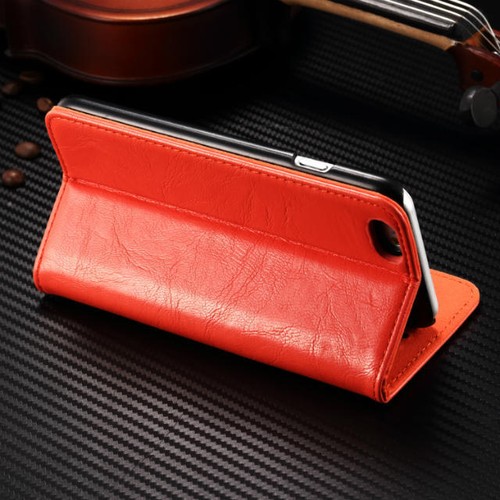 iPhone 6/6s (4,7") Premium Cuero de Vaca Genuino Soporte Estuche Cubierta - Imagen 8 de 40