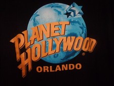Planet Hollywood ORLANDO black 2XL t shirt