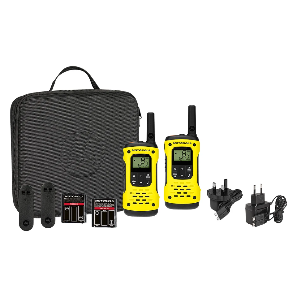 Motorola Talkabout T92 H2O Walkie Talkie Licence Free PMR446 Twin Pack - Image 2 of 4