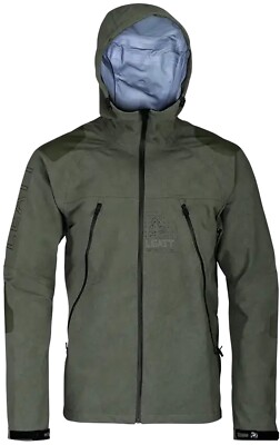 Leatt HydraDri 5.0 Mens MTB Mountain Bike Jacket Spinach SM