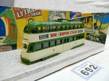 Corgi 1:76 Blackpool Balloon Tram Post War Livery Tram 201 Box 43501