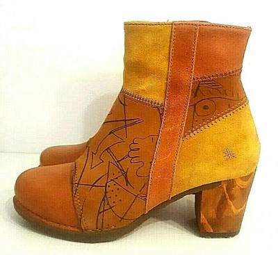 art ankle boots