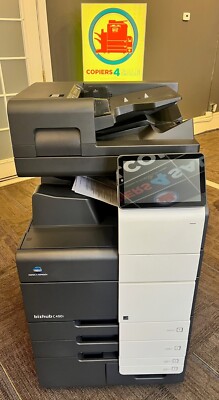 Konica Minolta Bizhub C450i Color Copy/Print/Scan w/PC417 REPO Under 10k Meter