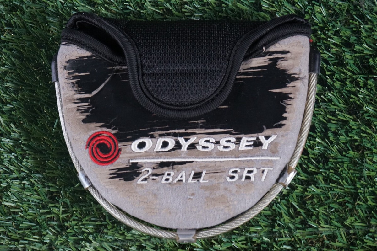 ODYSSEY 2-BALL SRT MALLET PUTTER HEADCOVER, BLACK ~ L@@K!! | eBay