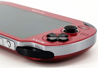 SONY PCH-1000 PlayStation Vita w/ Adaputer Box Red Good GP