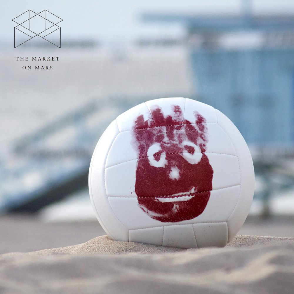 Wilson Cast Away Replica Outdoor Volleyball, Official Size Falak