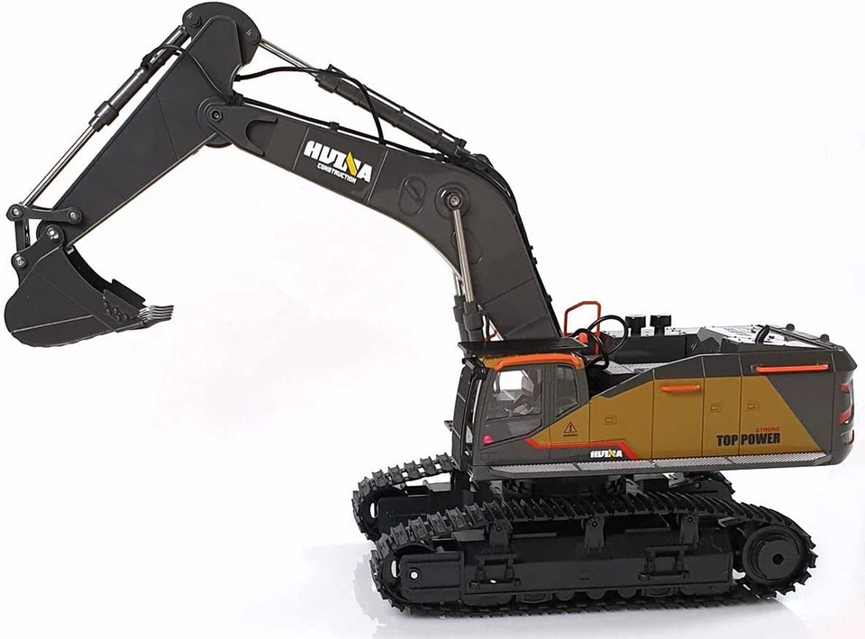 Escavatore Radiocomandato HuiNa 1592 Scala 1:14  2.4 Ghz - 22 Funzioni - Immagine 4 di 4