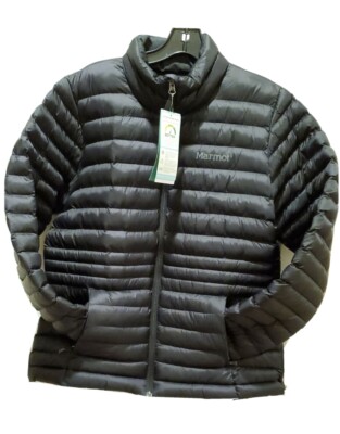 Marmot Solus Featherless Women's Coat Puffer Jacket Black Large $160 NWT 