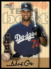 1998 Team Best #NNO Alex Cora Autographs Signature Series
