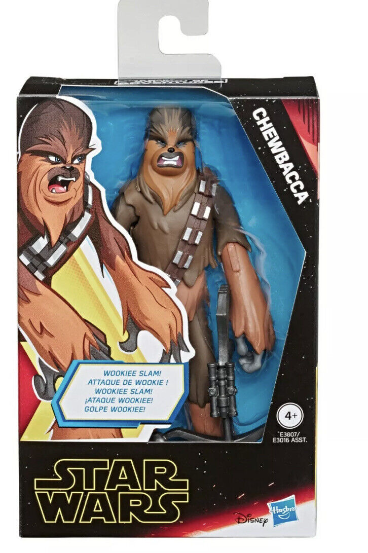 Star Wars Galaxy of Adventures Chewbacca 5” Action Figure With Moving Arms