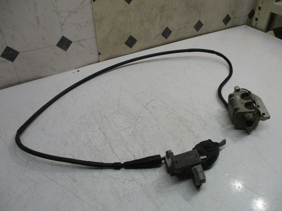 Yamaha yz426f yz 426 f 2000 00 Pinza de freno delantera cilindro maestro manguera línea. Foto 2 de 4