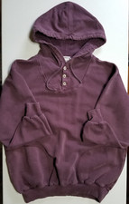Cabela's Purple Cotton Hoodie Hooded Sweatshirt Camping Outdoor Hiking Women's M