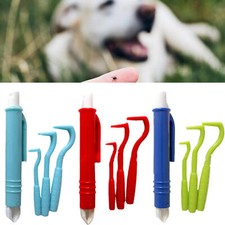 4Pcs/set Tick Remover Kit For Dogs Tick Remover Tweezers Flea Remover Tools