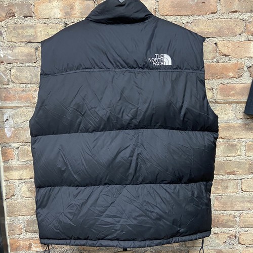 Black Retro Nuptse 700 Down Vest 