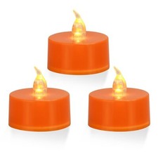 24 Pack LED Tea Lights Flickering Flameless Tea Lights 200H Battery Operated