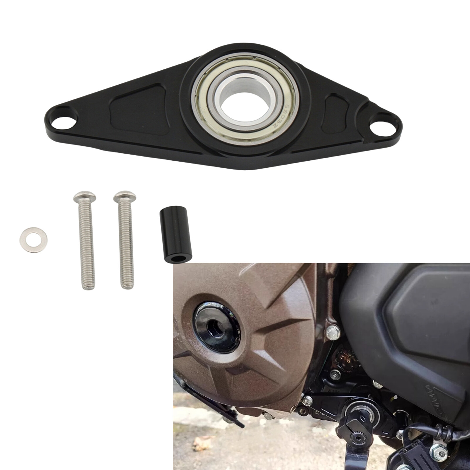 Gear Shifting Support Bracket For Suzuki GIXXER 250 SF 250 2020-2024 Black