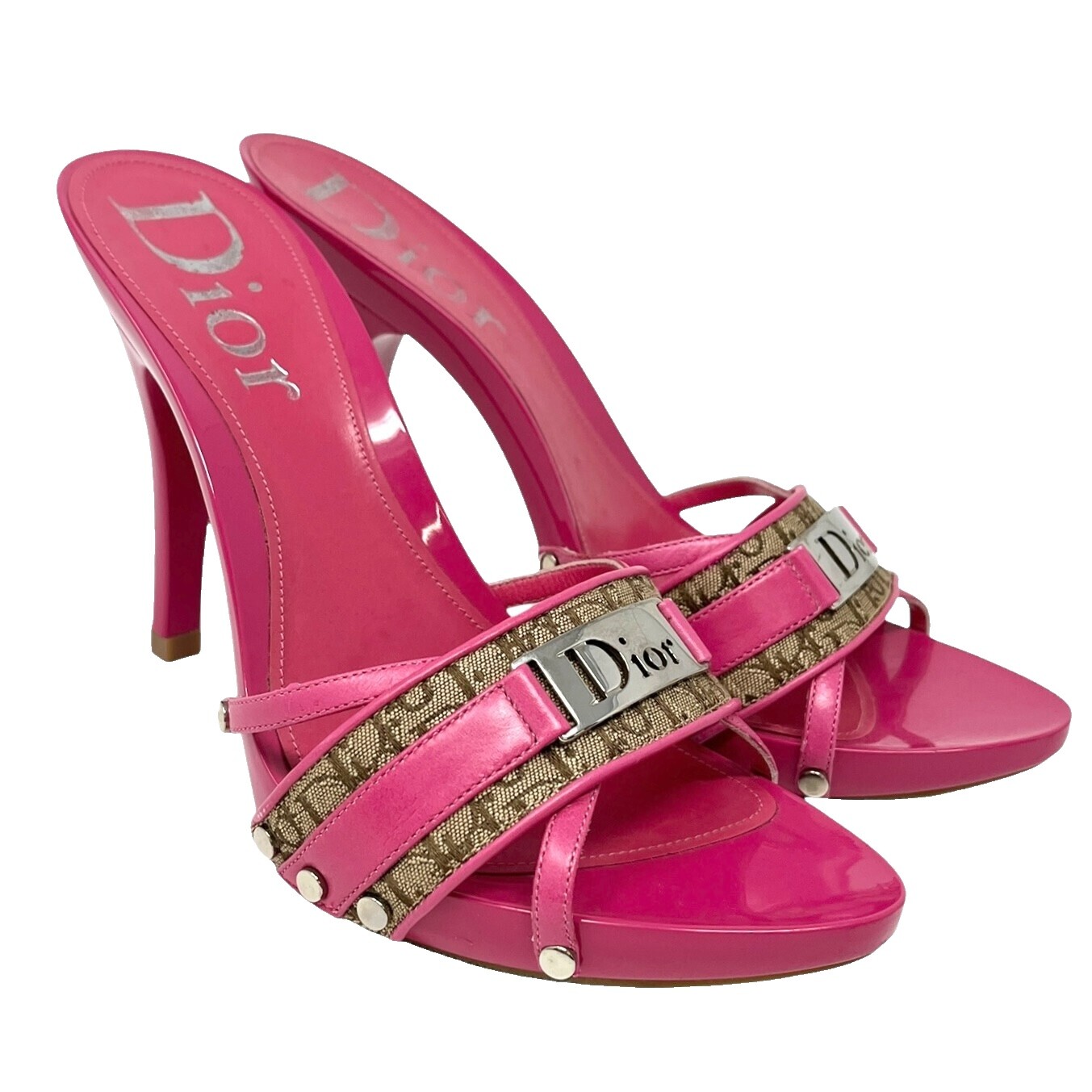 Dior ピンク ミュール　ヴィンテージ Dior Mule | eBay