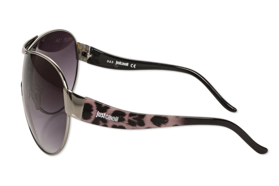 Gafas de sol Just Cavalli para mujer JC632S máscara de gran tamaño, púrpura / habana 303502 Foto 3 de 4