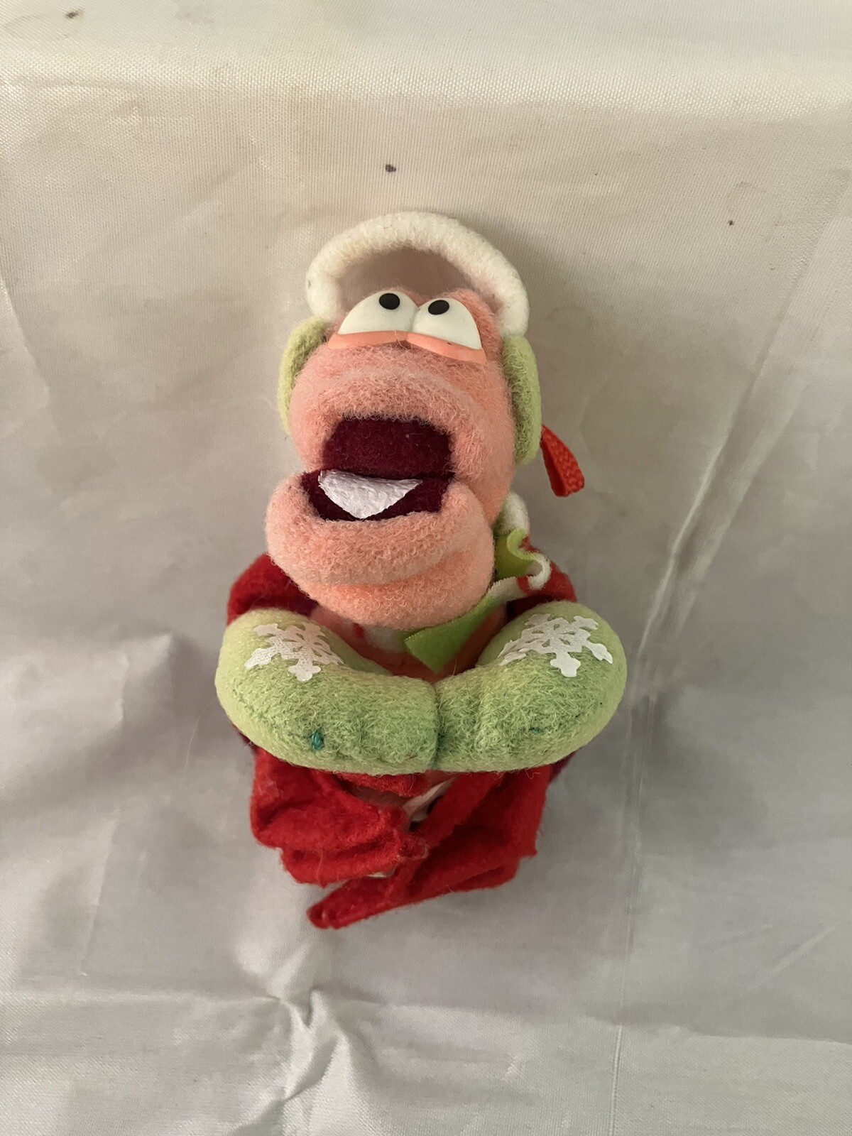 1989 Walt Disney McDonalds The Little Mermaid Sebastian Plush Christmas Ornament