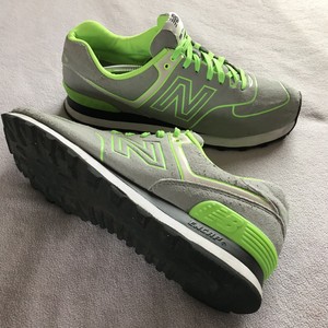 New Balance 574 Trainers Shoes U.K. 11.5 Grey Green Eu 46.5 | eBay