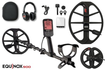Metalldetektor Minelab Equinox 900 mit EQX15 Suchspule