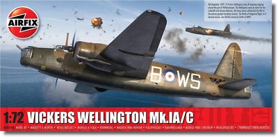 AIRFIX 1/72 VICKERS WELLINGTON MK.IA/C (PLASTIC MODEL KIT) A08019A