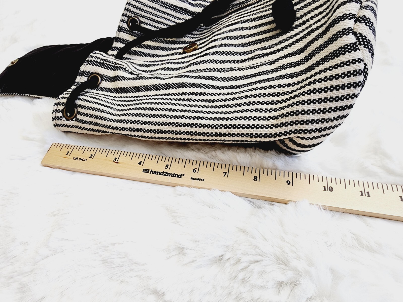 Soft Flap Mini Backpack Universal Thread Goods Bl… - image 12